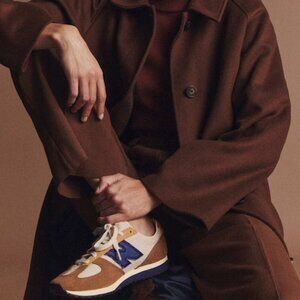 Sezane Sézane X New Balance Ecru / Brown - Size 9,5 Mens (11 Womens)